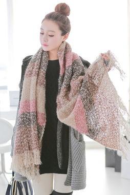 明星网红披肩编织教程,轻松打造时尚保暖单品