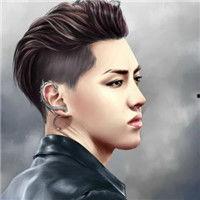 明星网红手绘头像男,明星网红手绘头像中的青春风采