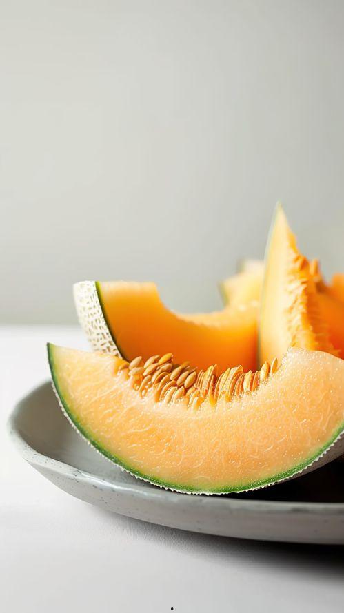 上热门新疆哈密瓜图片,甜蜜诱惑，瓜香四溢的西域珍果