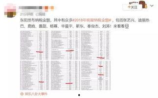 明星网红纳税额比例,财富与责任的平衡